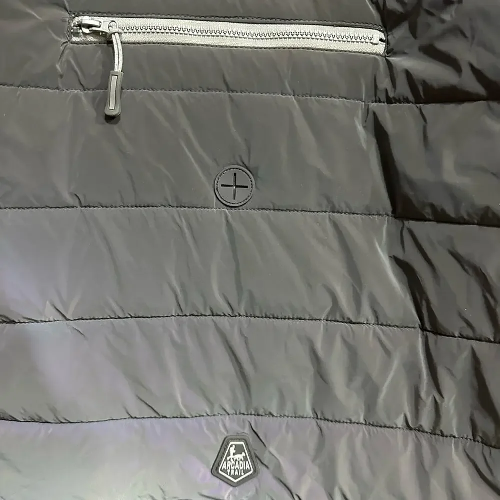 NWT Arcadia Trail Ultra Reflective Dog Jacket - Grey - XS